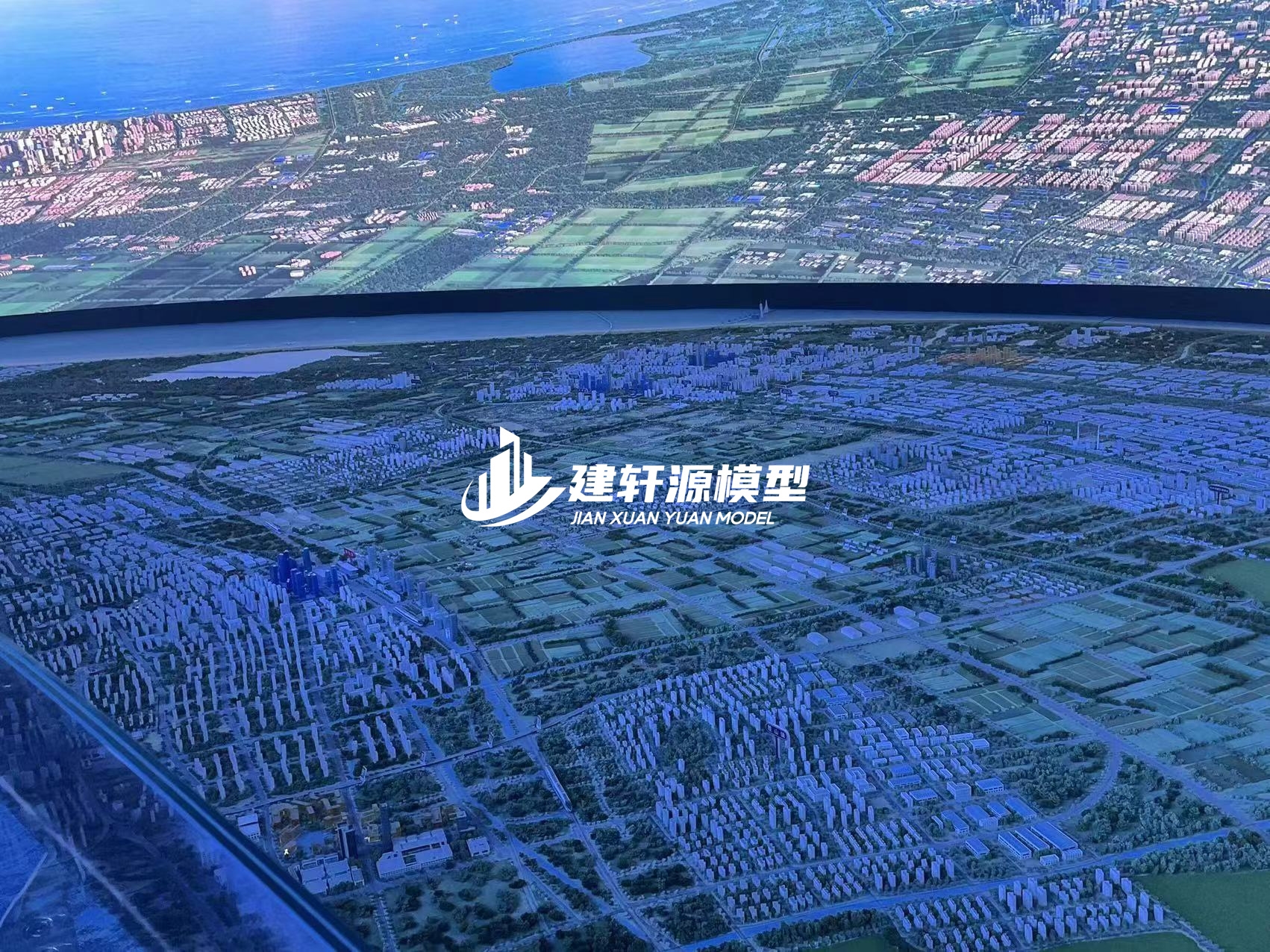 彭山城市规划模型制作