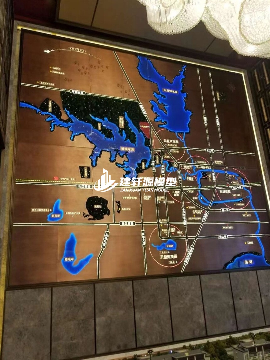 彭山区域壁挂模型制作