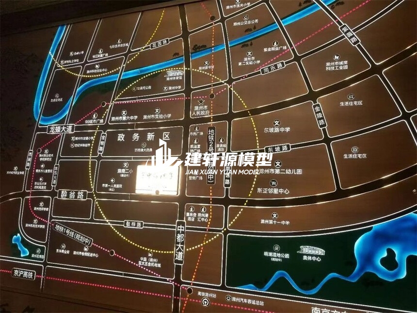 彭山区域壁挂模型