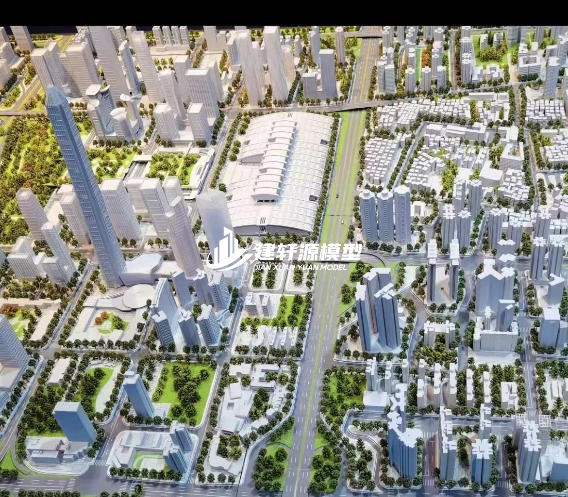 彭山城市规划模型