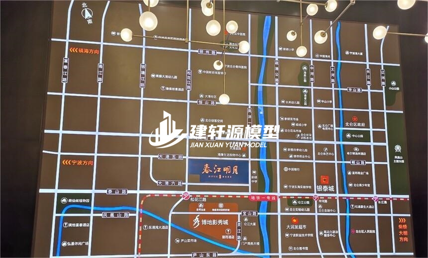 彭山房产壁挂模型