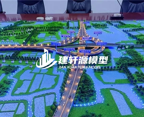 彭山高速公路沙盘定制